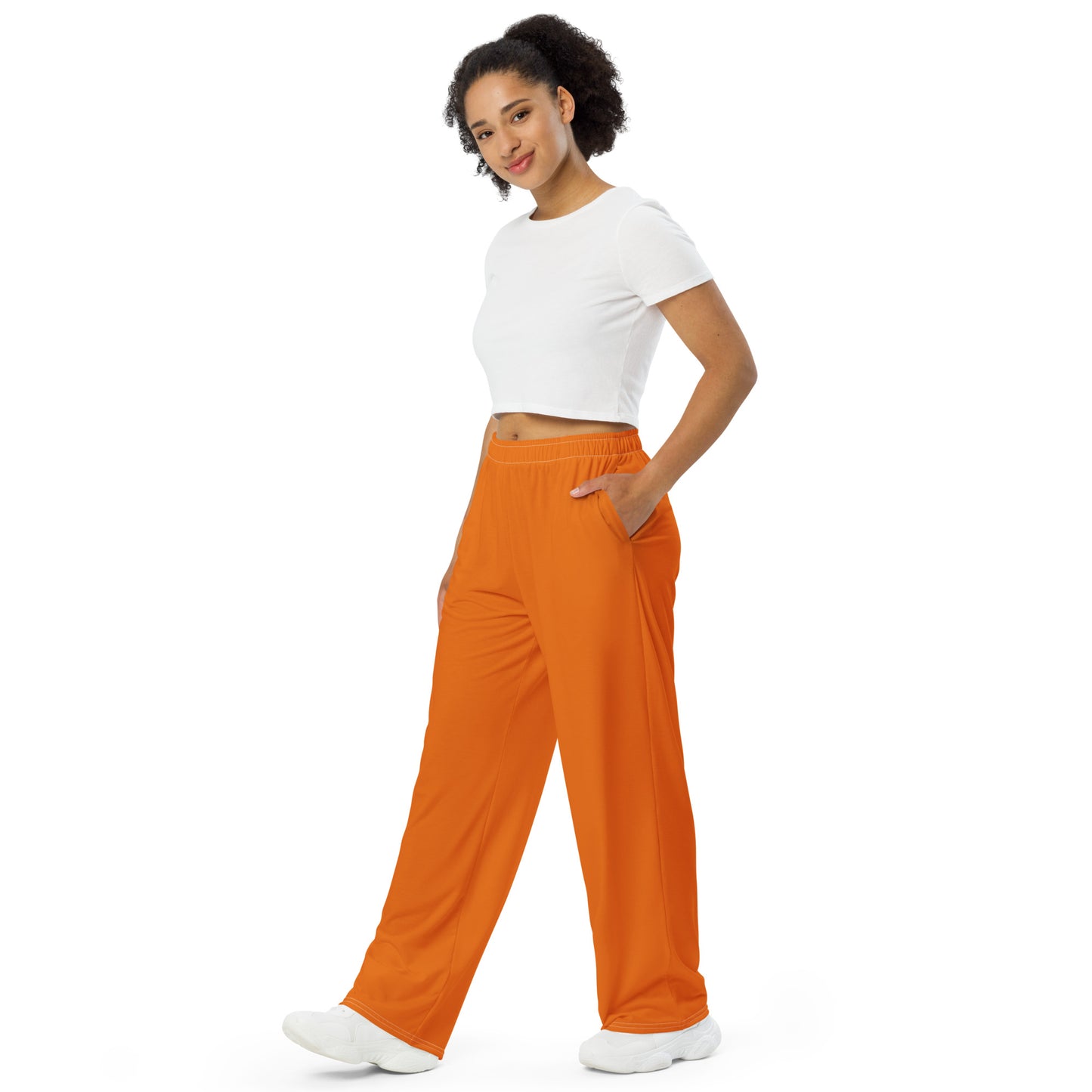 unisex wide-leg pants