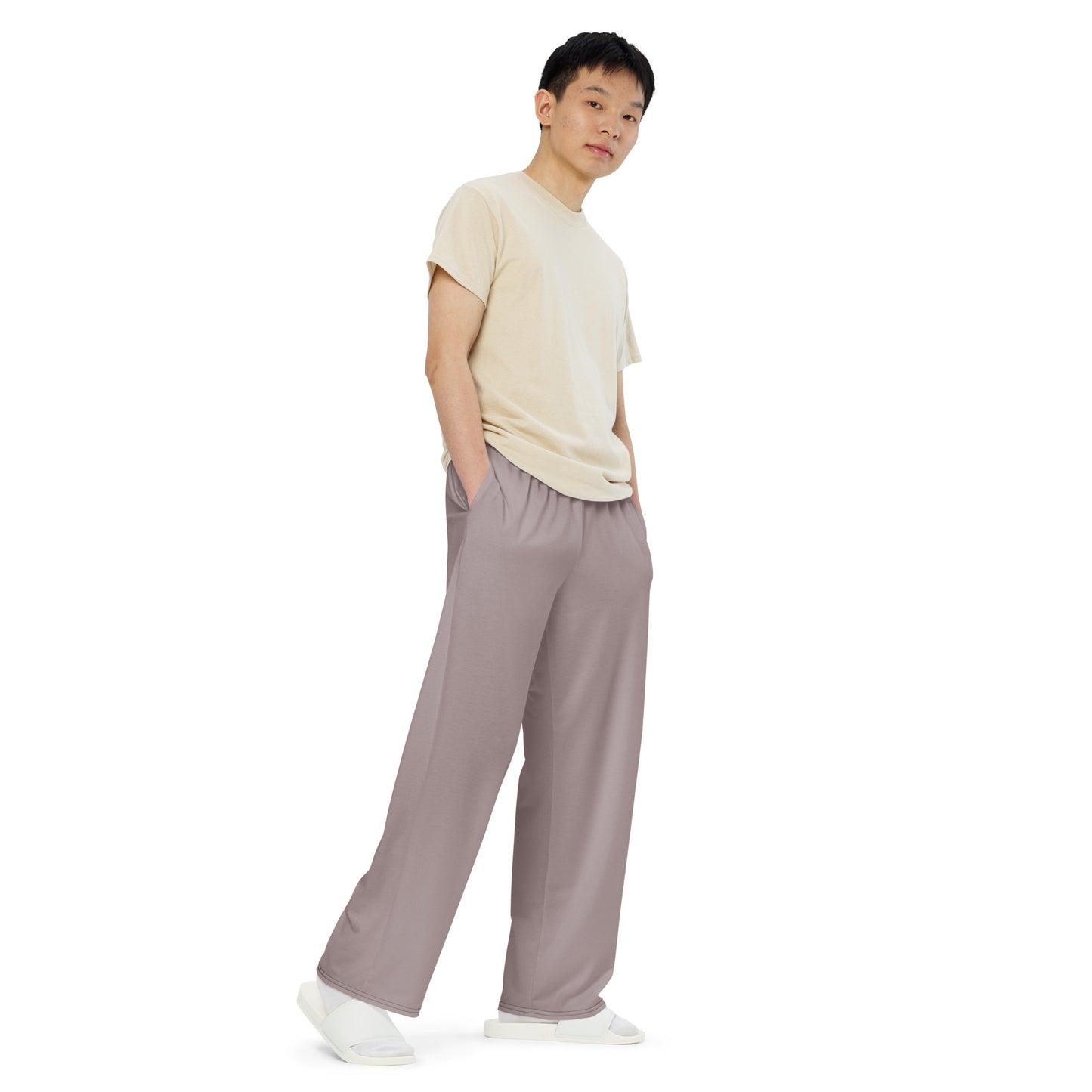 unisex wide-leg pants
