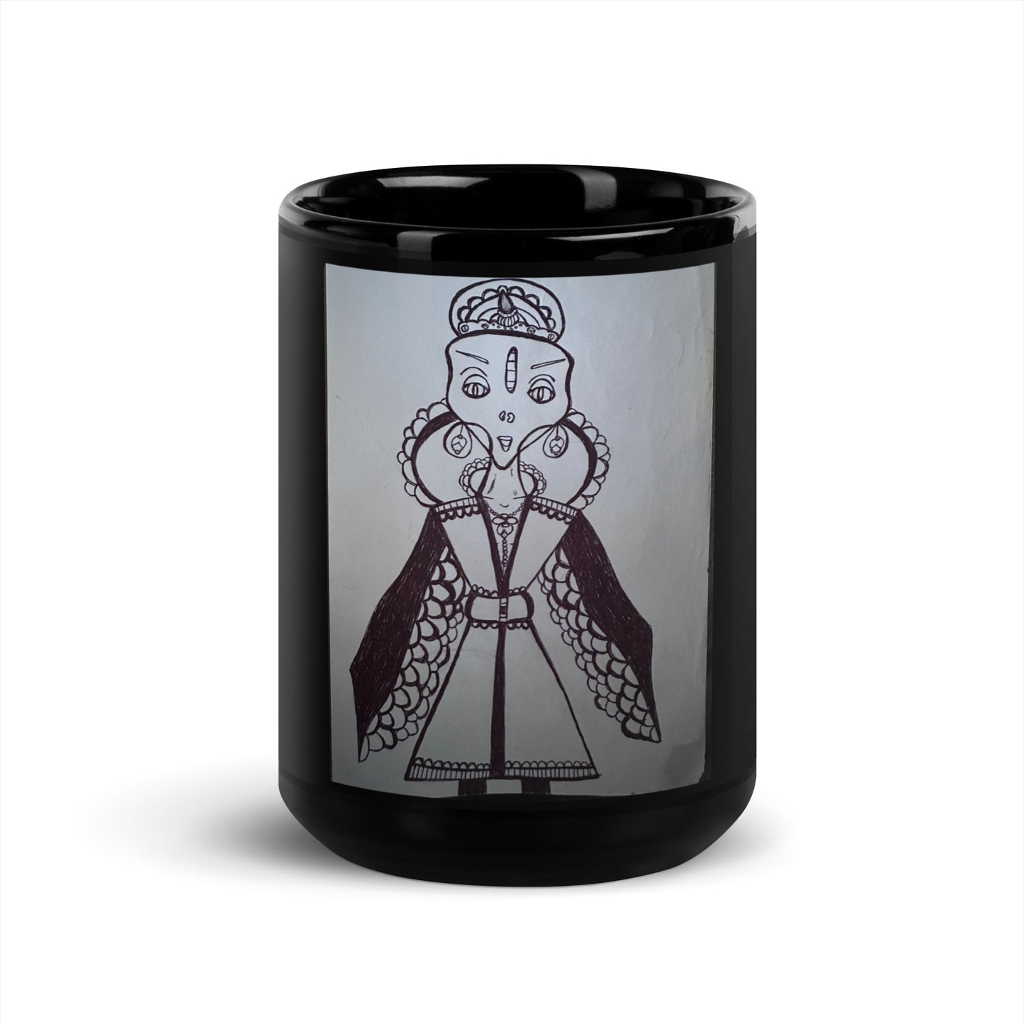 Black Glossy Mug