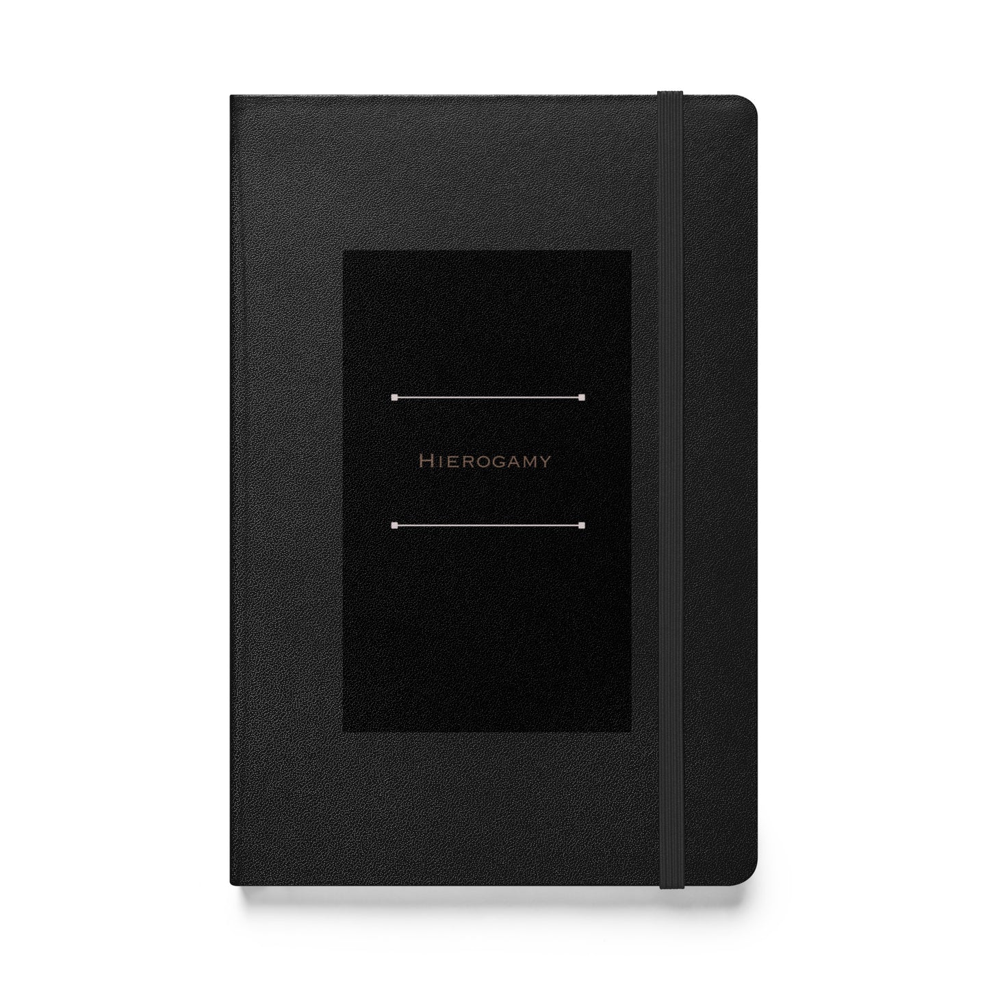 Hardcover bound notebook