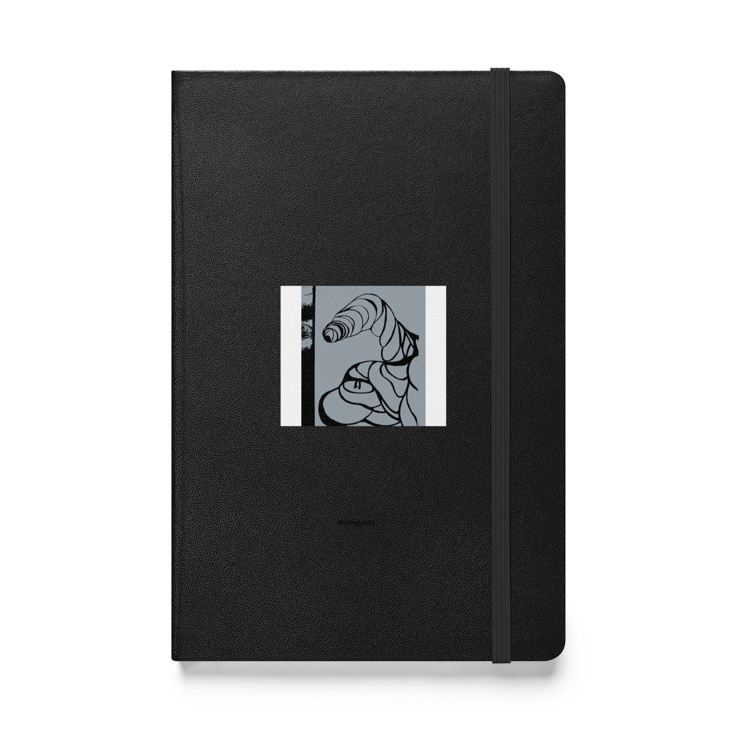 Hardcover bound notebook