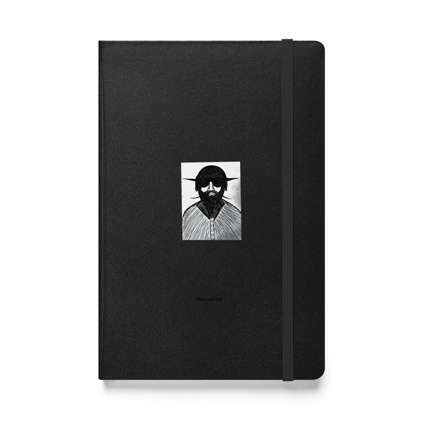 Hardcover bound notebook