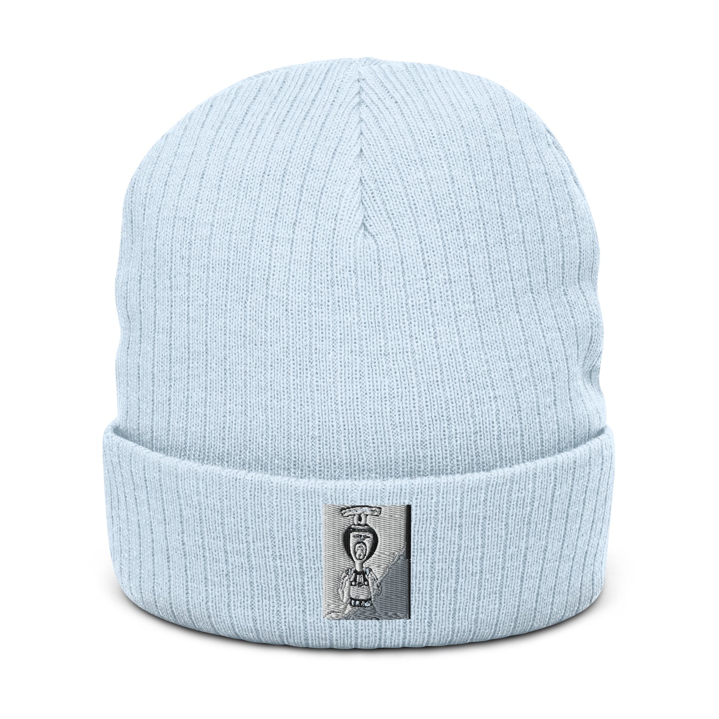 Ribbed knit beanie