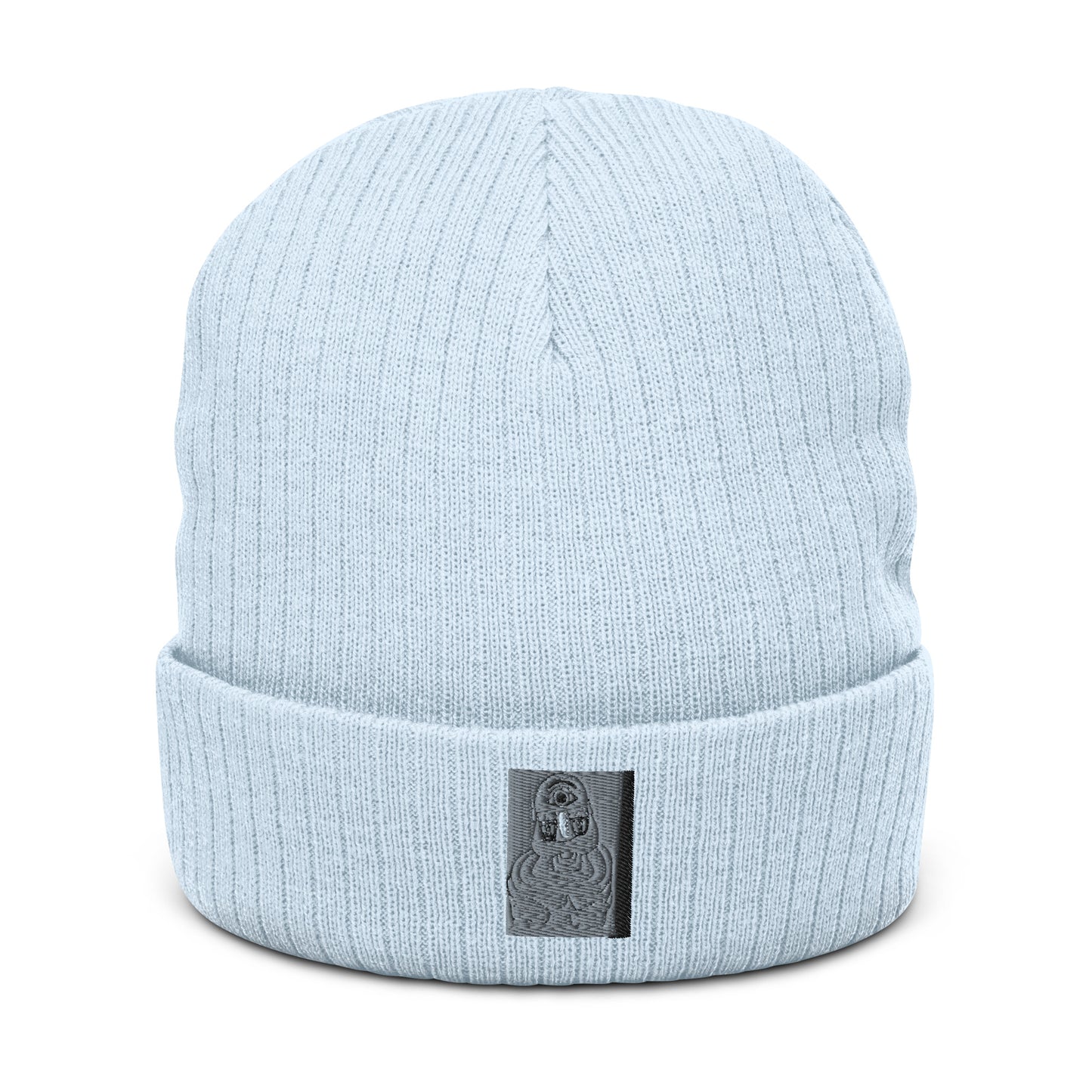 Ribbed knit beanie