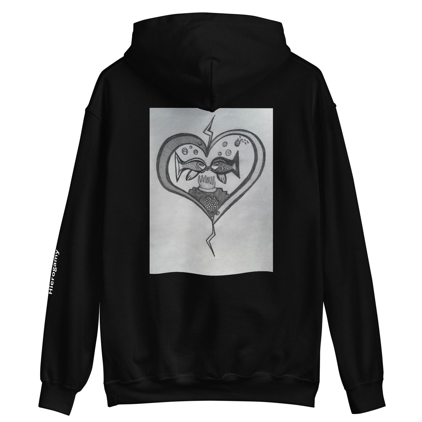Unisex Hoodie Art back
