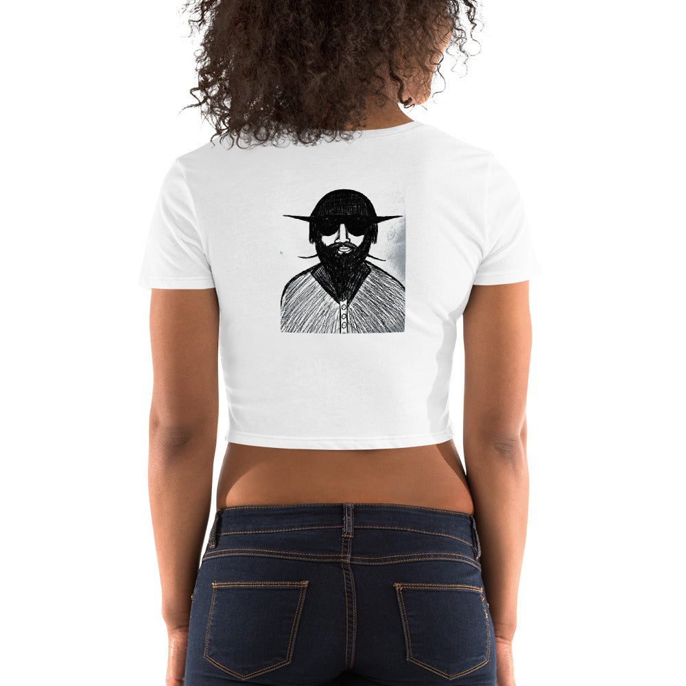 Crop Tee Art Back