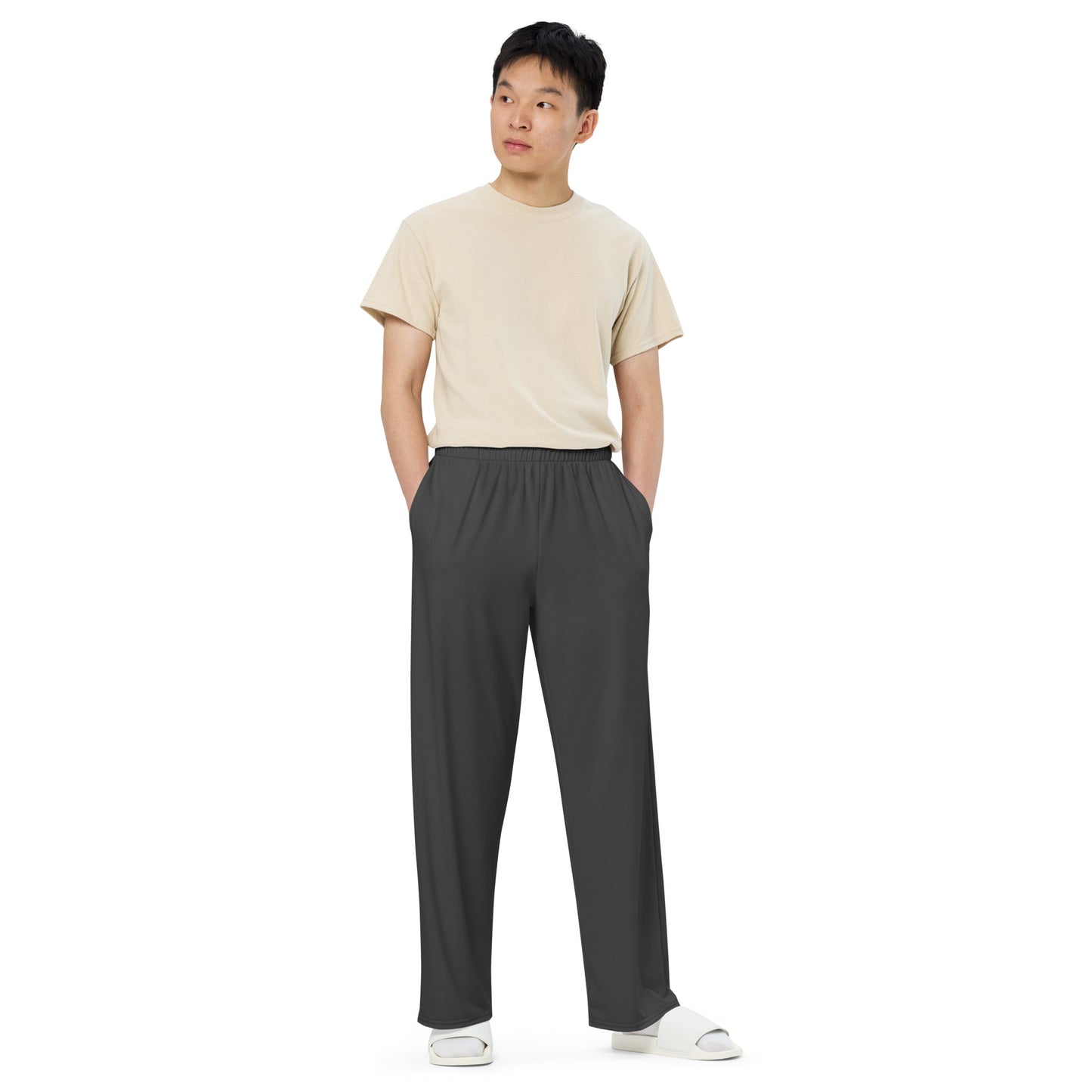 unisex wide-leg pants