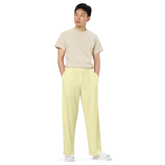 unisex wide-leg pants