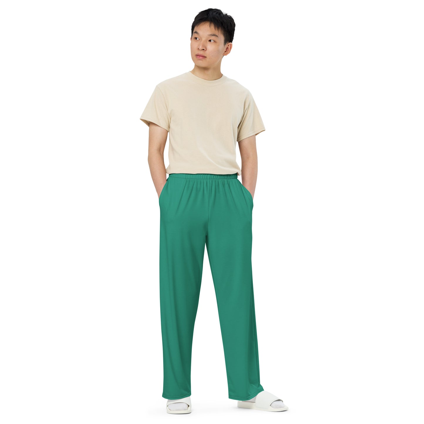 unisex wide-leg pants
