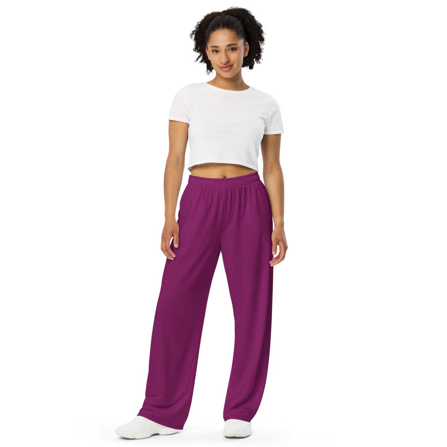 unisex wide-leg pants