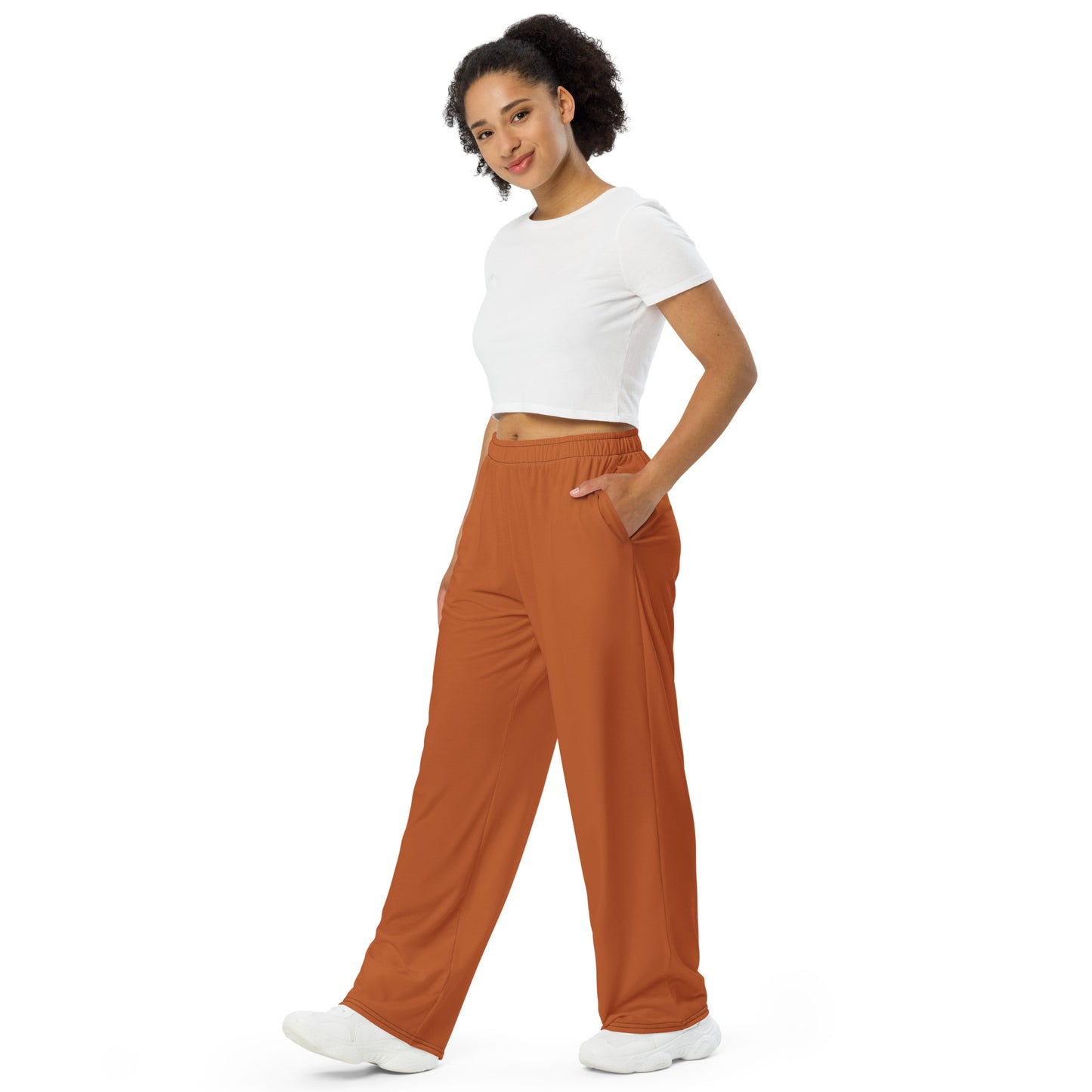 unisex wide-leg pants