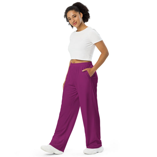 unisex wide-leg pants