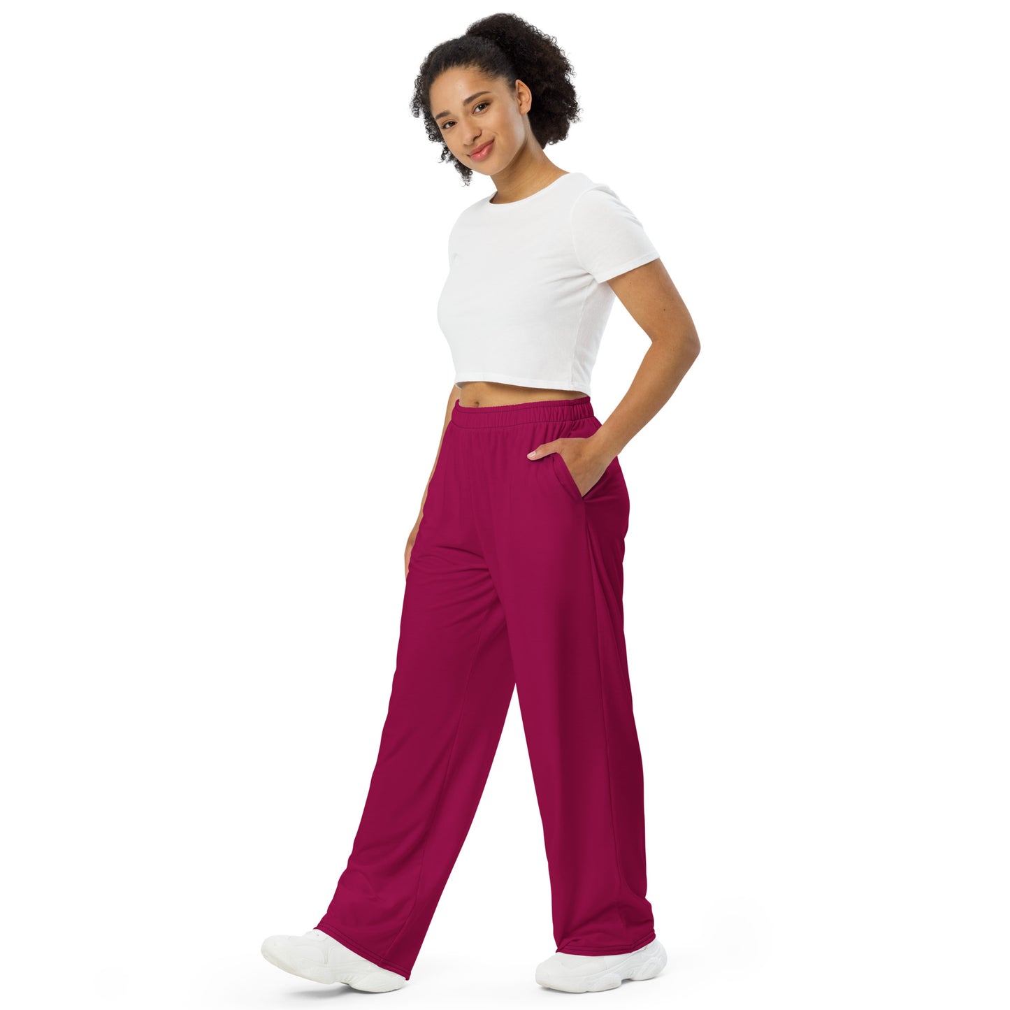 unisex wide-leg pants