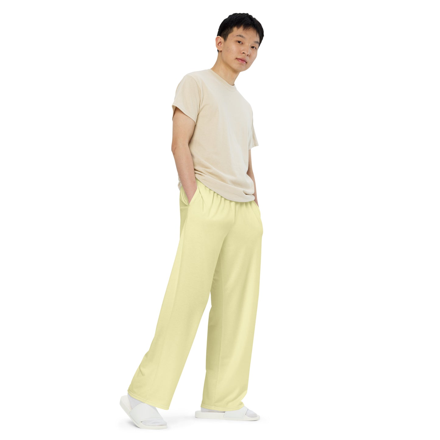 unisex wide-leg pants
