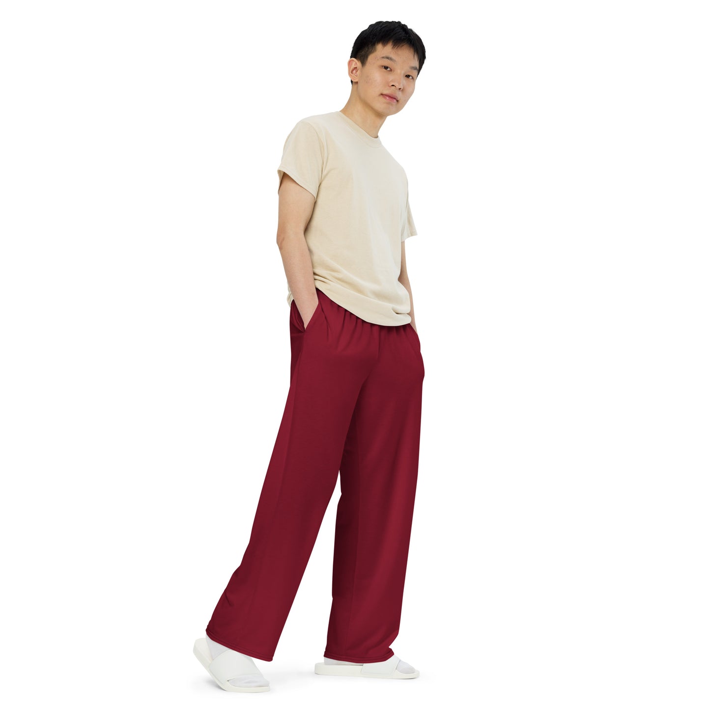 unisex wide-leg pants