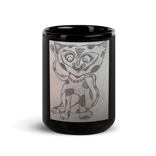 Black Glossy Mug