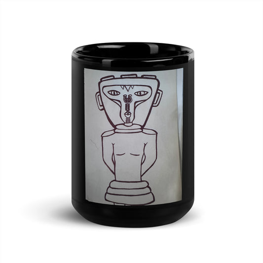 Black Glossy Mug