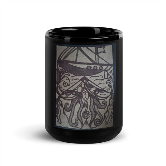 Black Glossy Mug