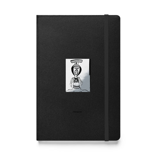 Hardcover bound notebook