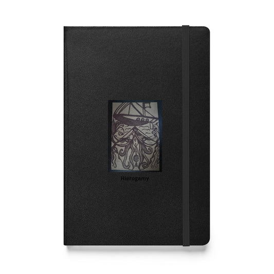 Hardcover bound notebook