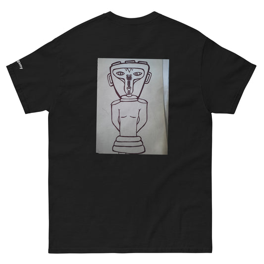 classic tee Art back