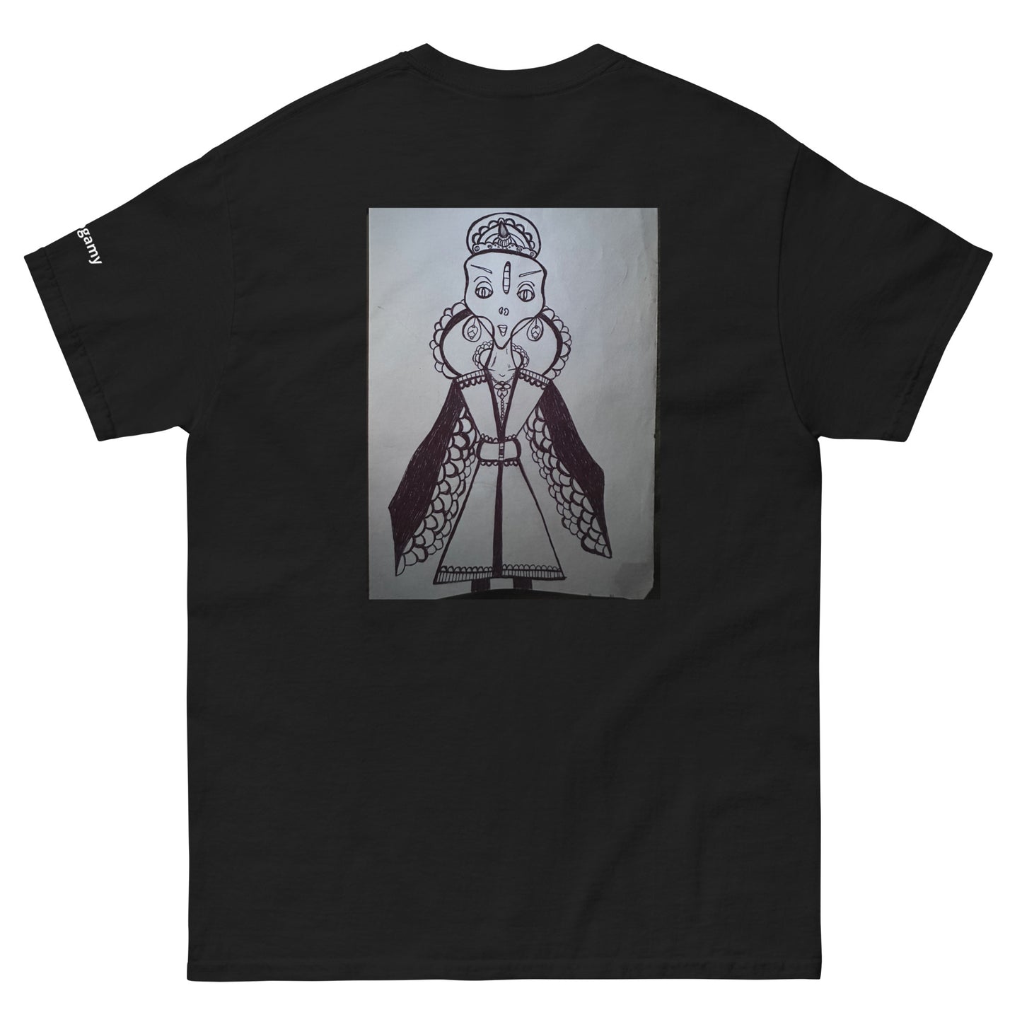 classic tee Art back