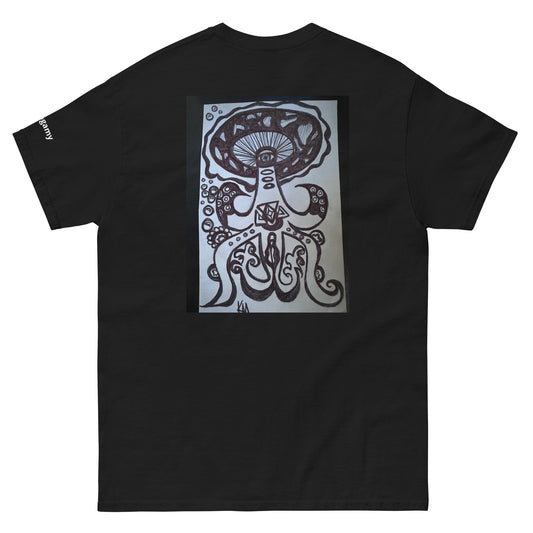 classic tee Art back