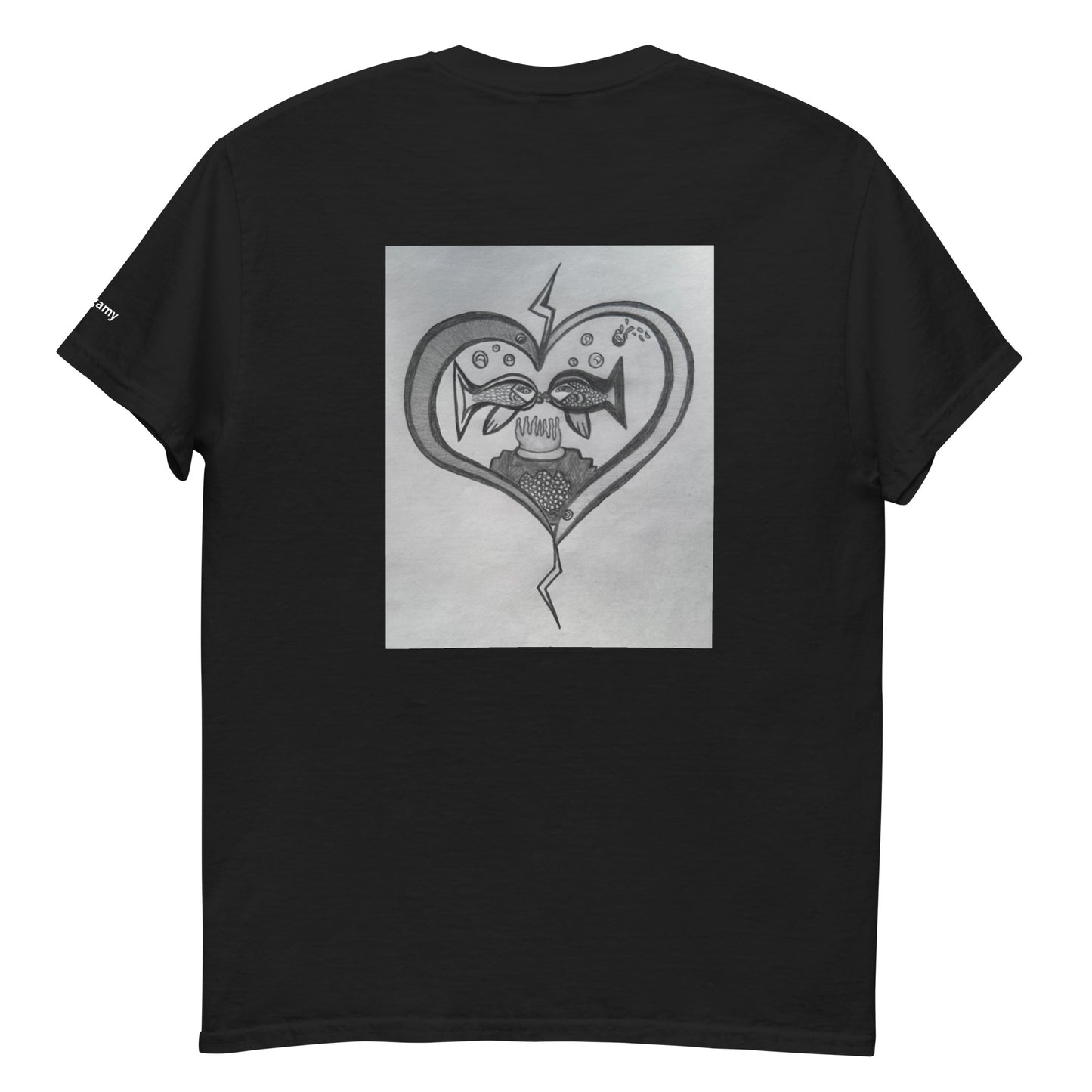 classic tee Art back
