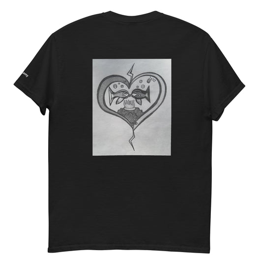 classic tee Art back