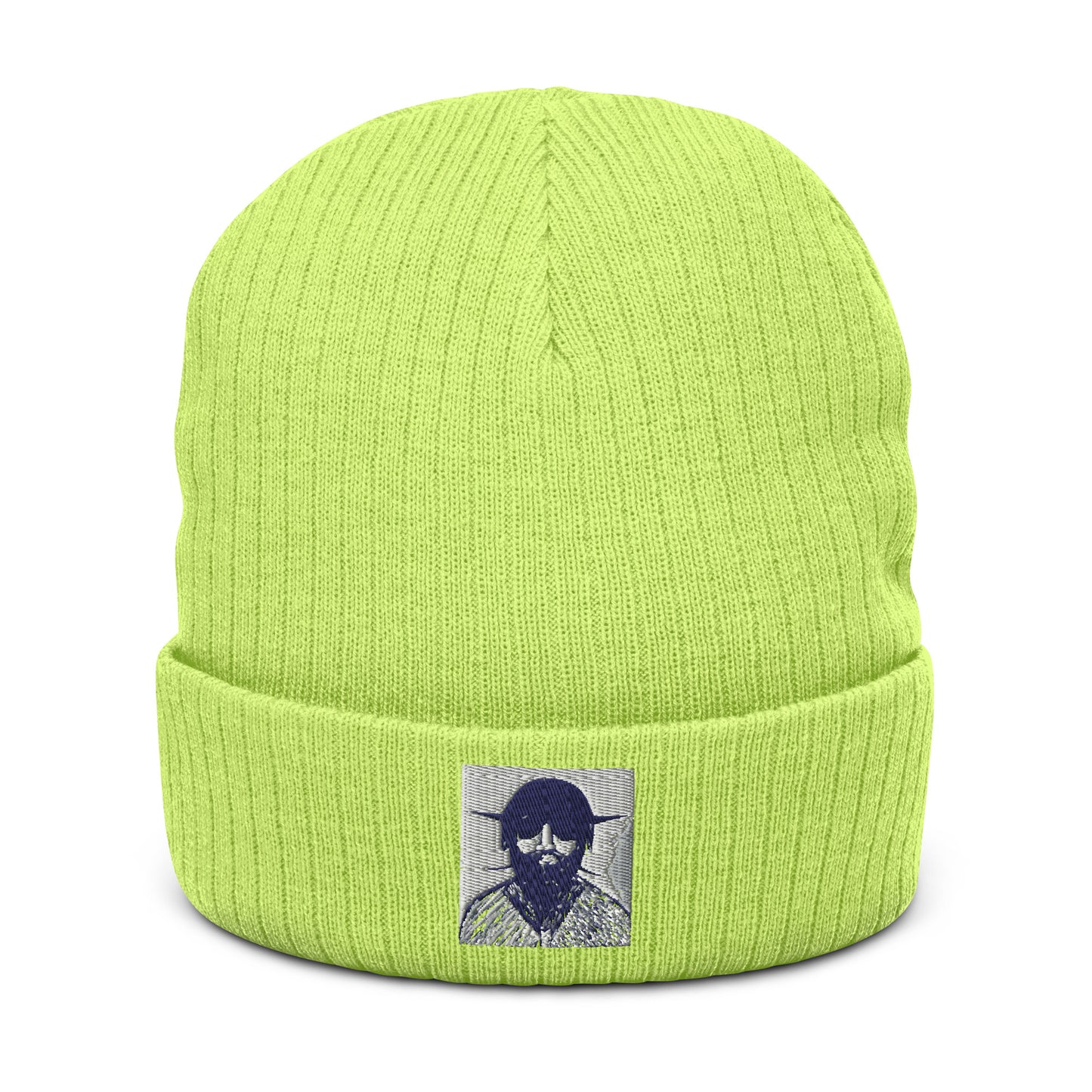 Ribbed knit beanie