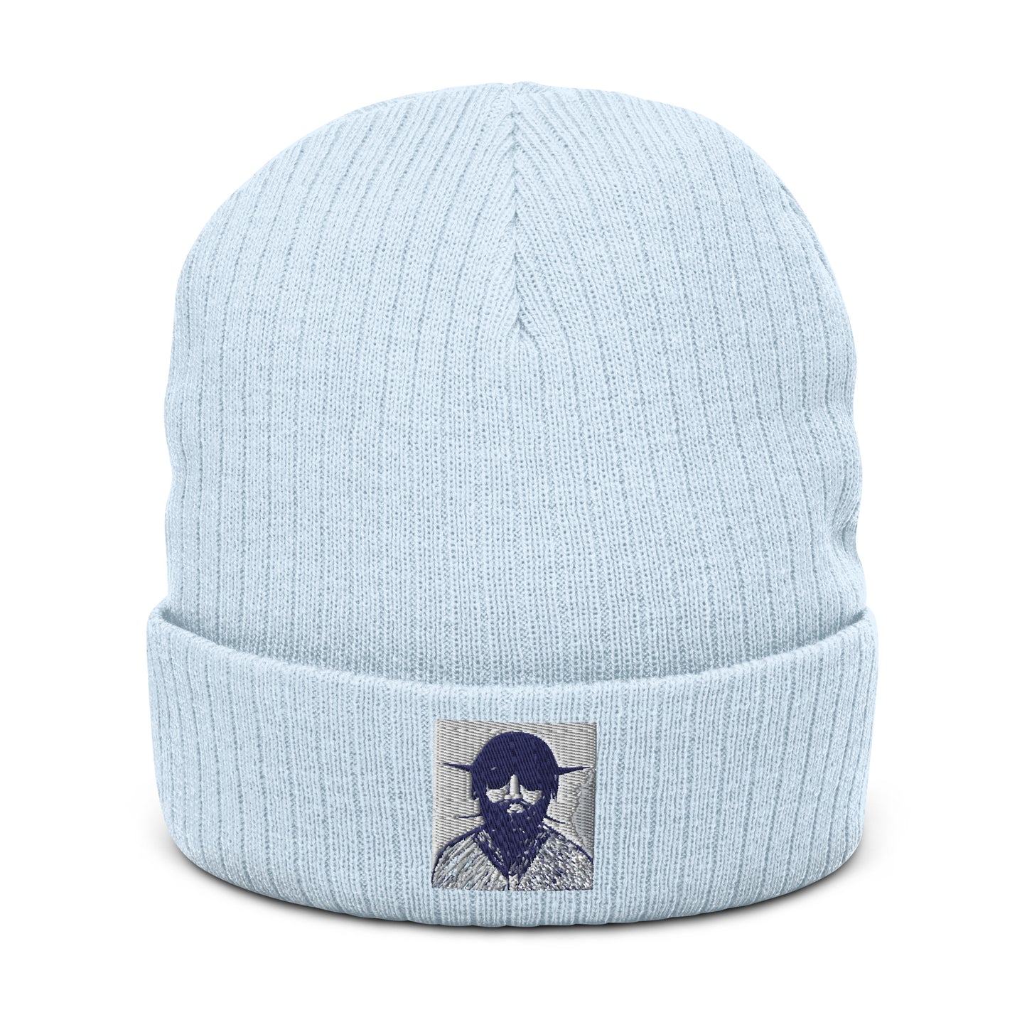 Ribbed knit beanie