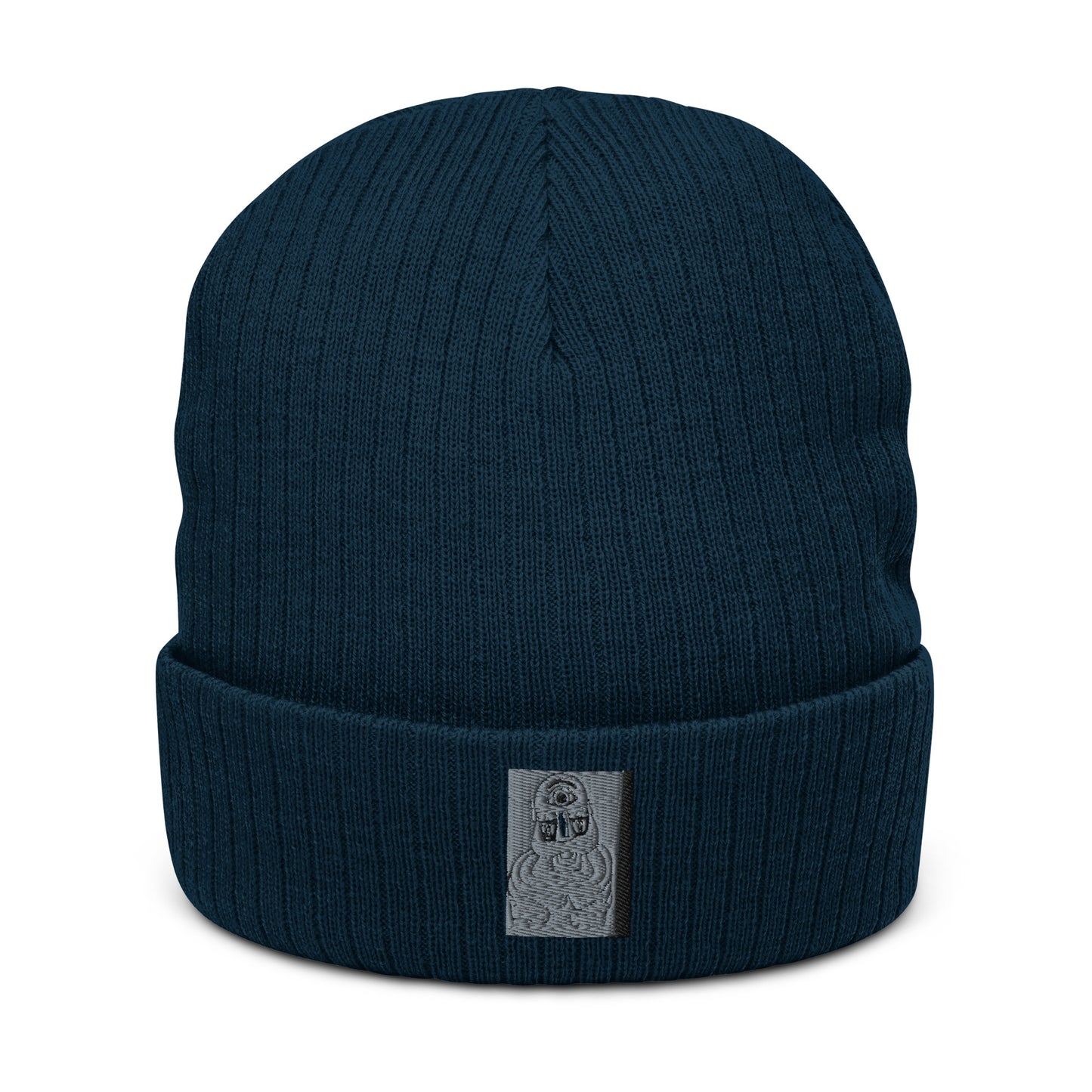 Ribbed knit beanie