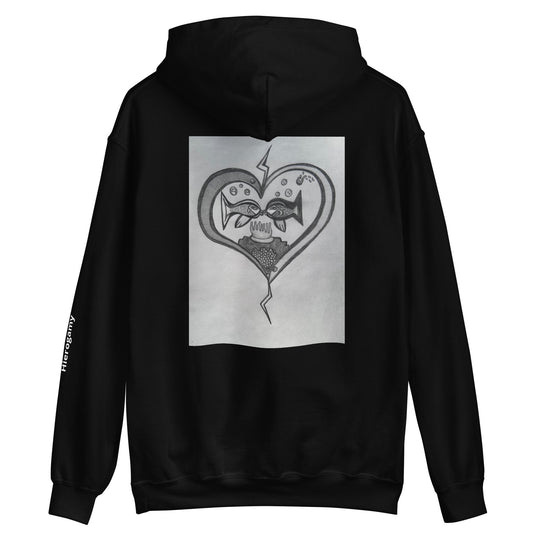 Unisex Hoodie Art back