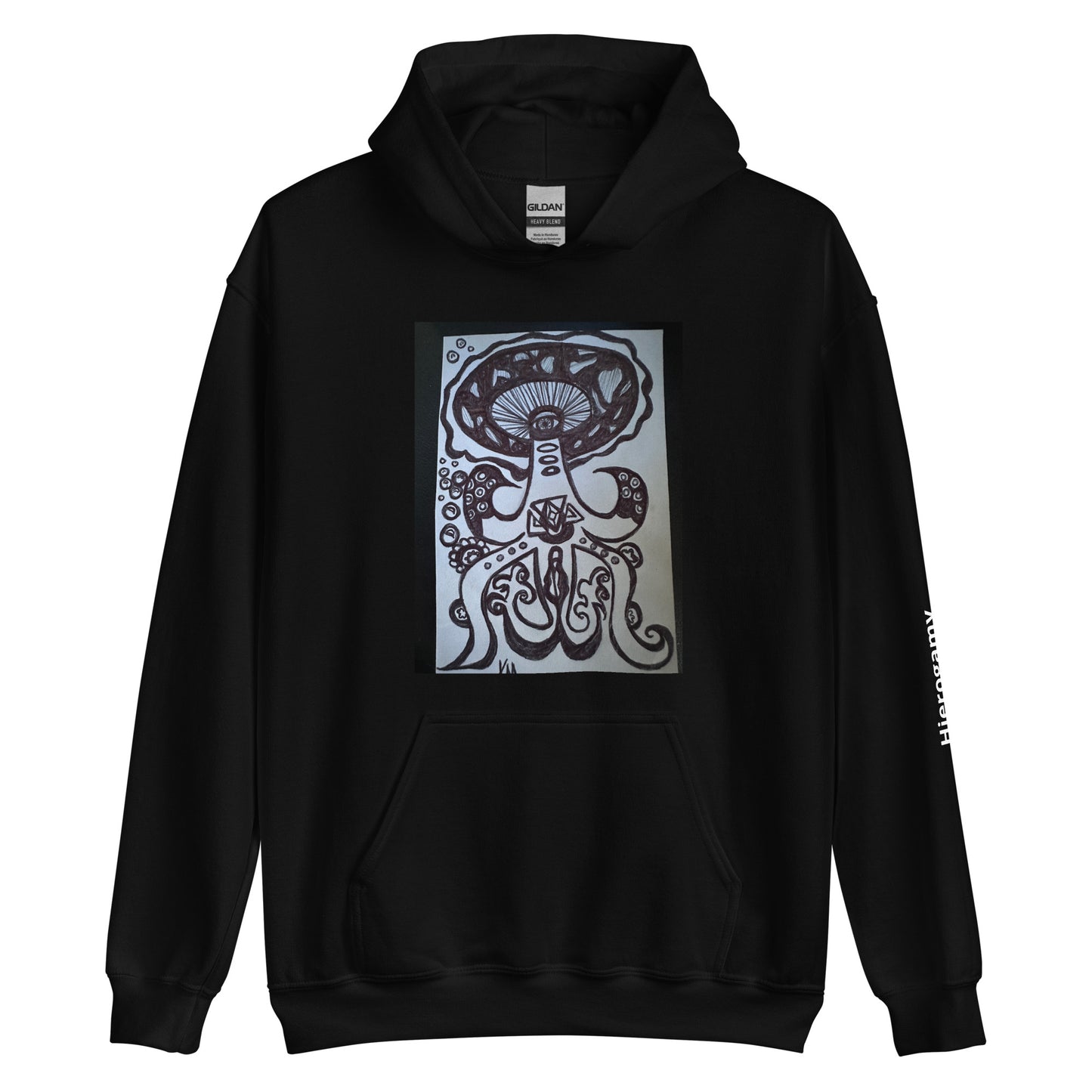 Unisex Art Hoodie Front