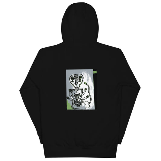 Unisex Art Hoodie Back