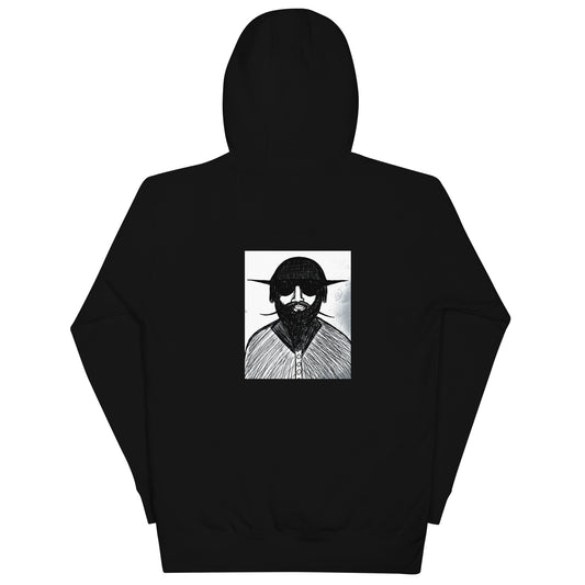 Unisex Art Hoodie Back