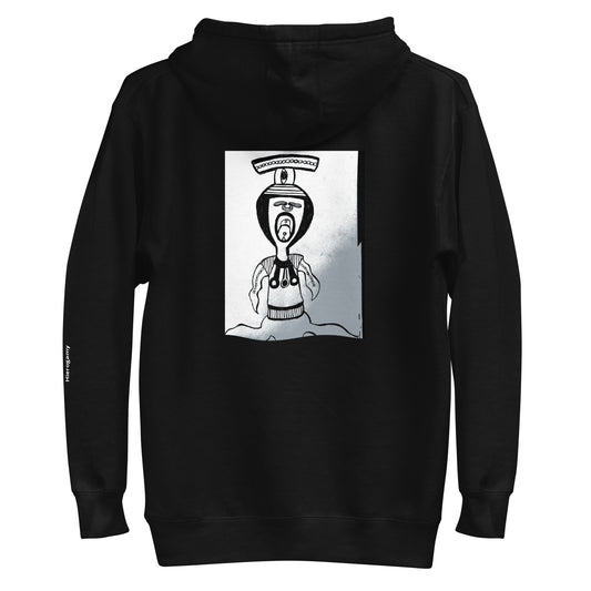 Unisex Art Hoodie Back