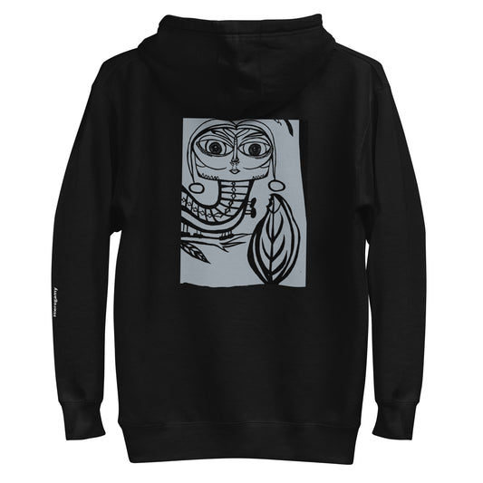 Unisex Art Hoodie Back