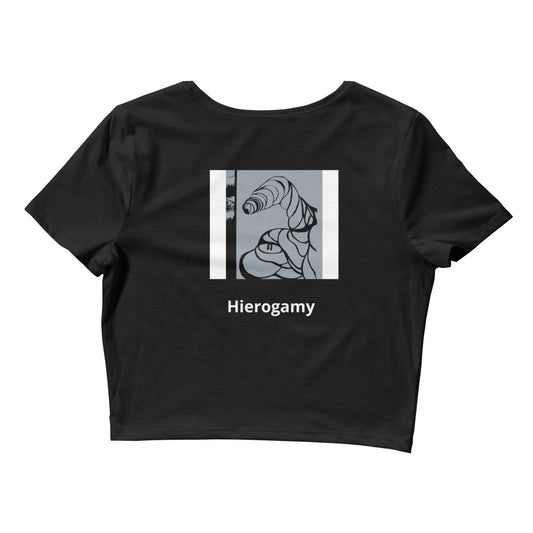 Crop Tee Art Back