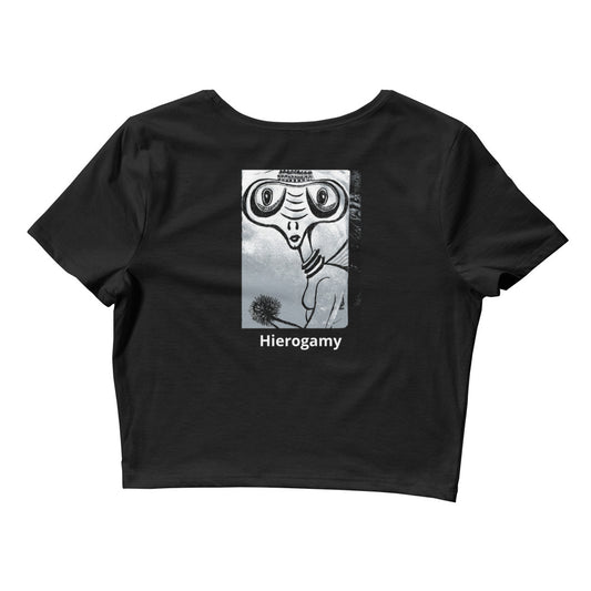 Crop Tee Art Back