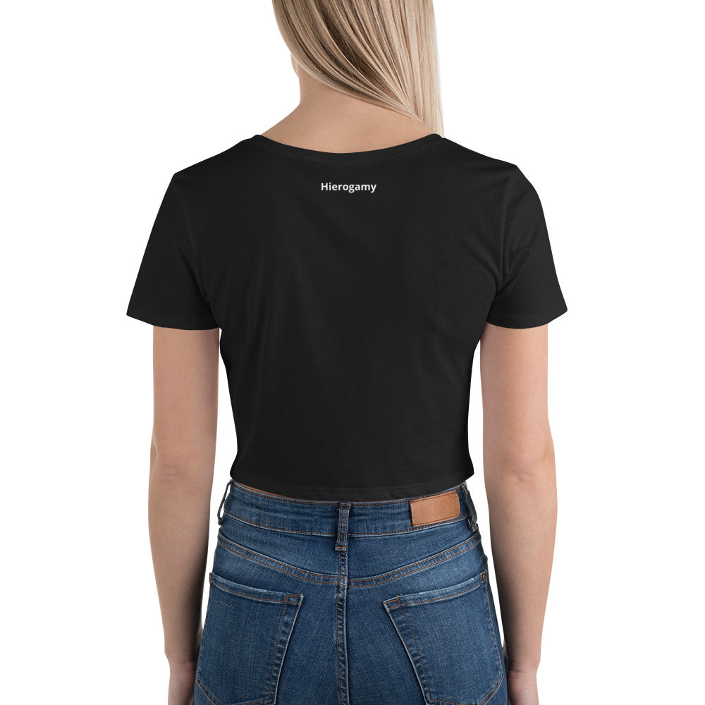 Crop Tee Art front