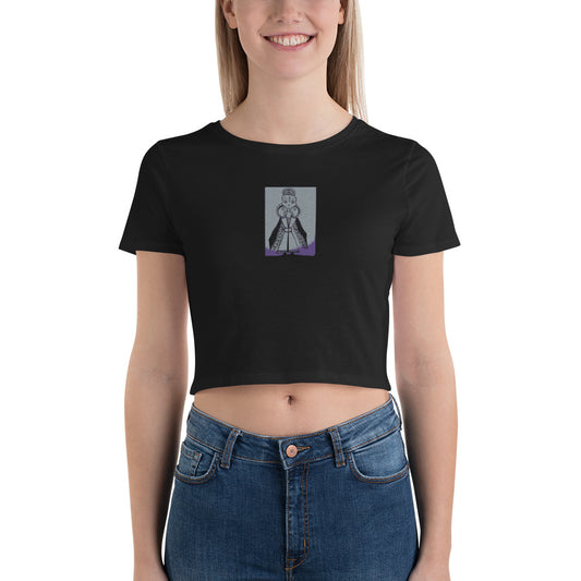 Crop Tee Art front